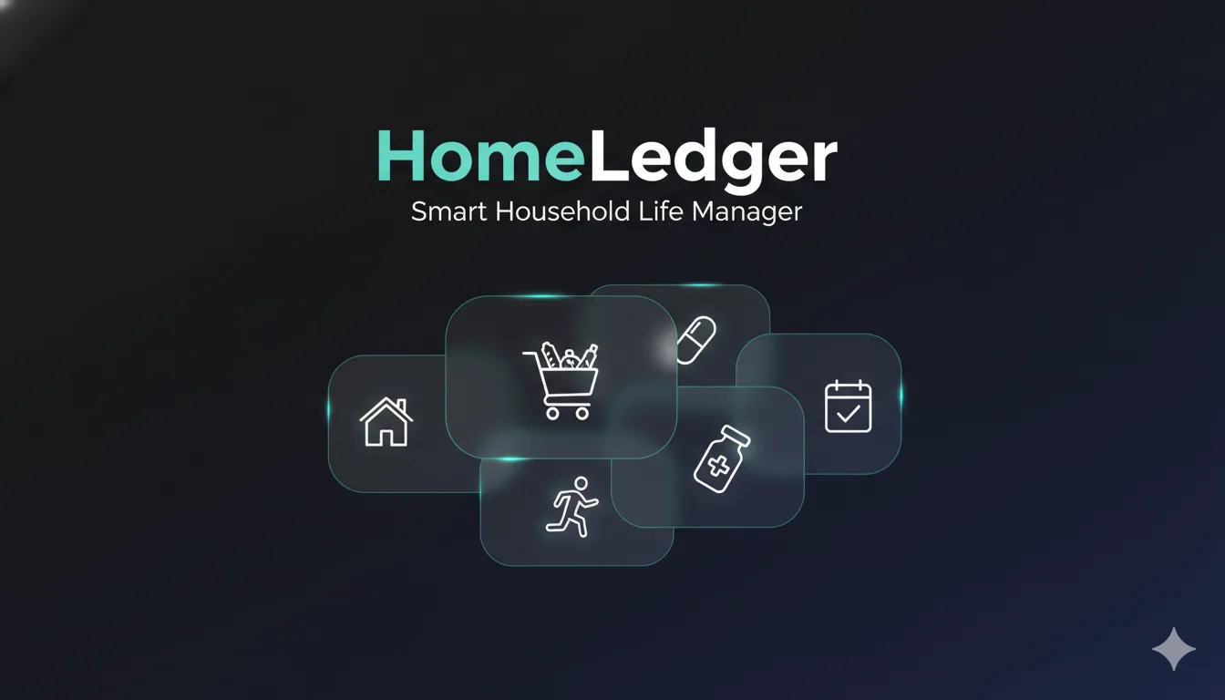 HomeLedger — Smart Household Life Manager